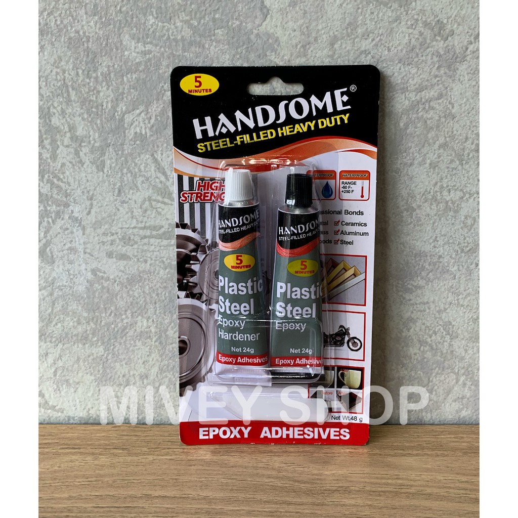 

Lem Handsome Epoxy/ Lem 5 Menit/ Epoxy Adhesive