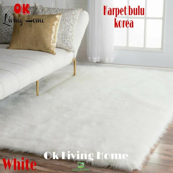 Karpet bulu, karpet bulu korea, karpet bulu halus, karpet bulu premium