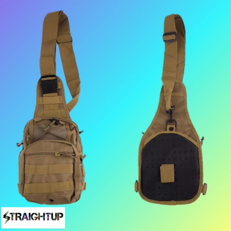 Tas slempang Tactical Army/Tas slempang Pria