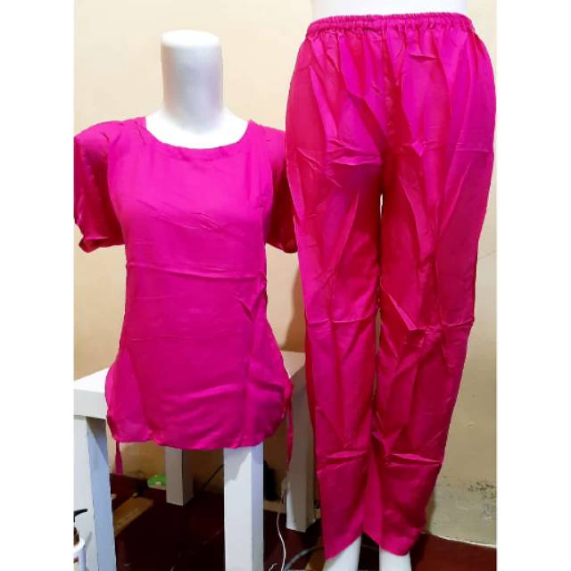 Baju tidur bali polos