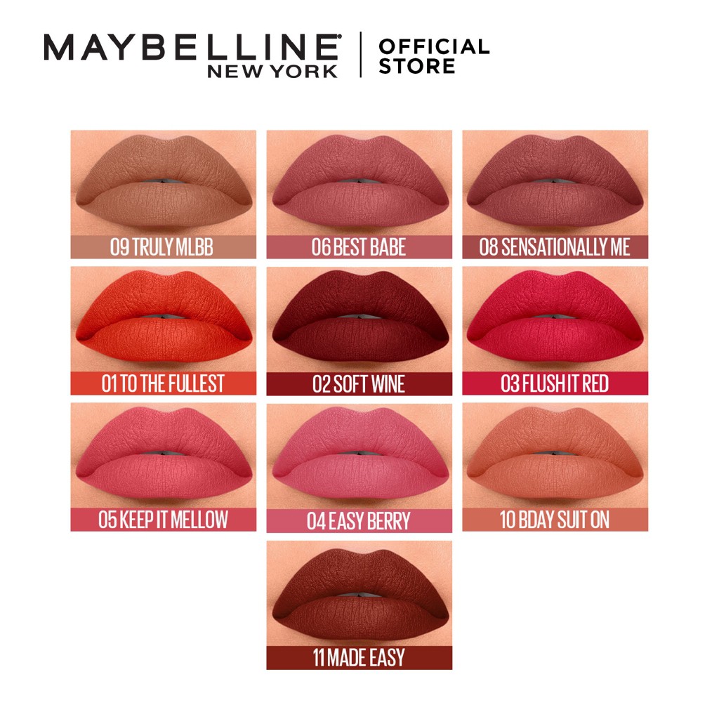 MAYBELLINE Color Sensational Liquid Matte Lip Cream 7mL