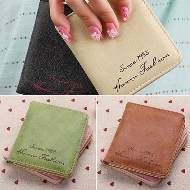 DOMPET CANTIK ORI DOMPET WANITA TRENDY AKSESORIS FASHION DOMPET UANG KERTAS ID CARD REALPICT 05