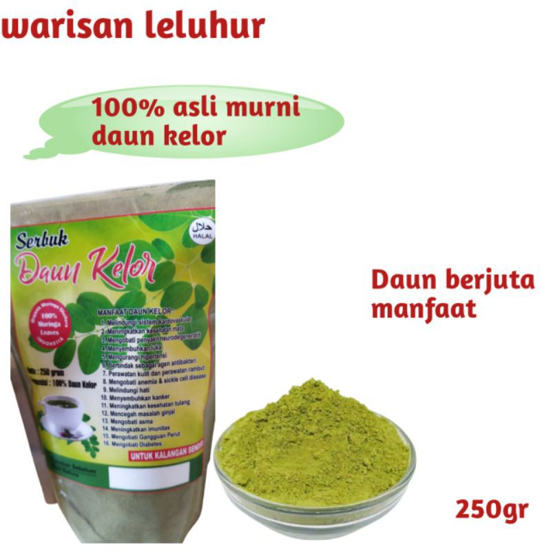 

Serbuk Daun Kelor /Serbuk Alami /Moringa /Tepung Kelor/