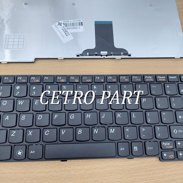 Keyboard Lenovo Ideapad S100 S110 S205 S10-3 S10-3s - HITAM BERGARANSI