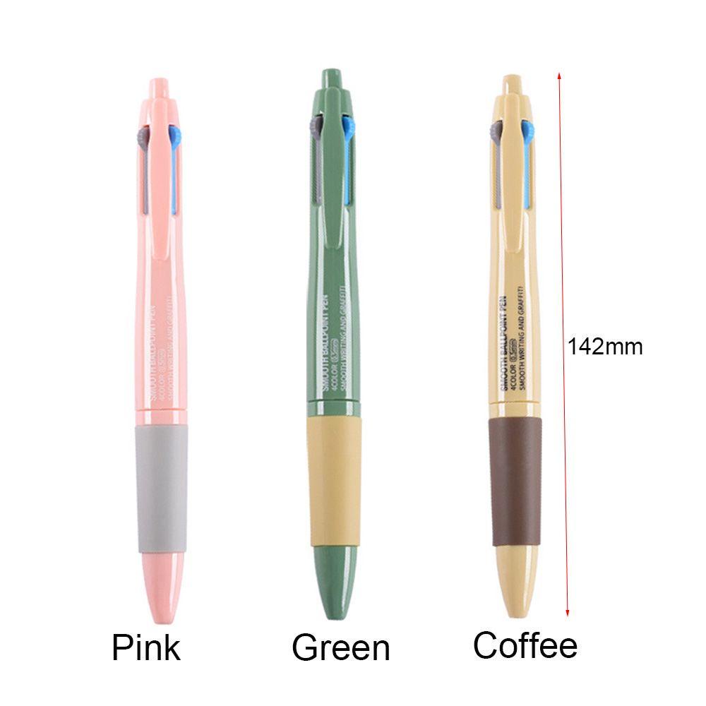 Populer Multicolor Bolpoin Novelty Alat Tulis Kantor Supply 0.5mm Gel Pen