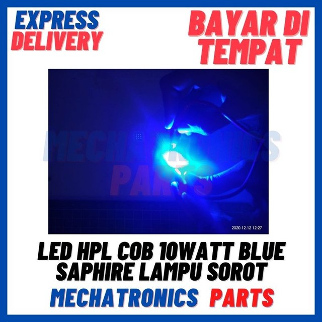 [DSP-9335] LED HPL COB 10WATT BLUE SAPHIRE LAMPU SOROT