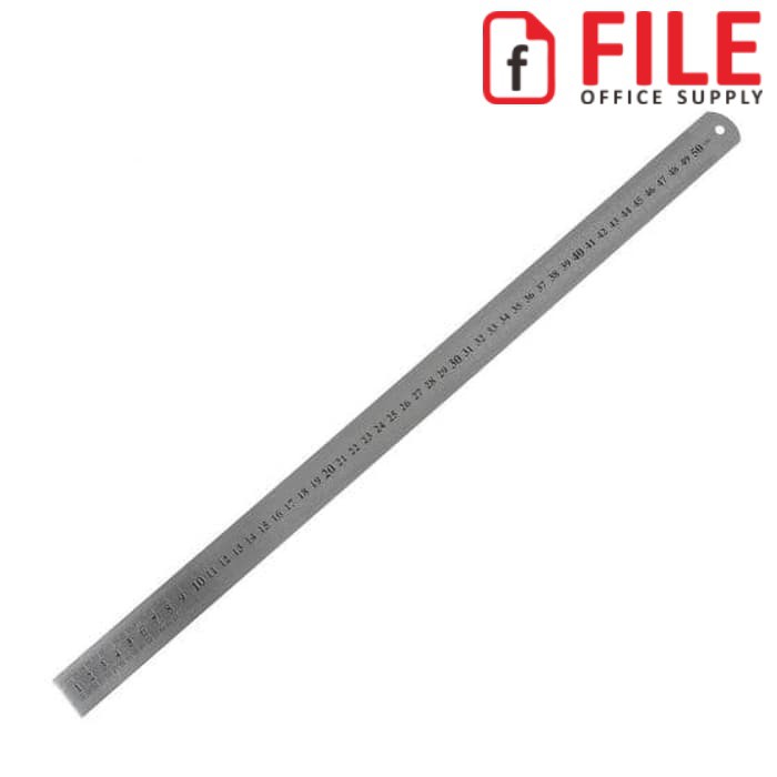 

Penggaris Besi / Stainless Ruler 50cm / 50 cm
