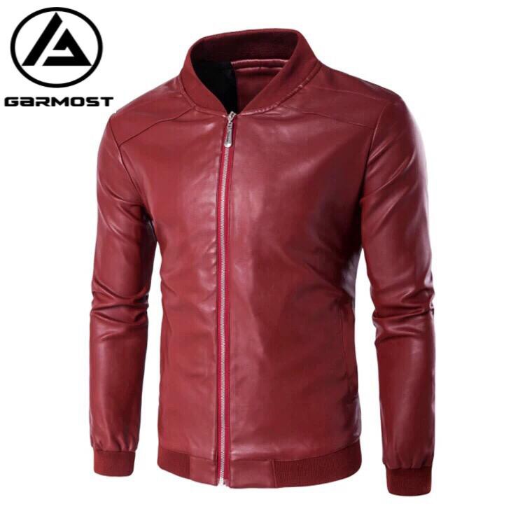 JAKET BOMBER PRIA SEMI KULIT VIENA ELEGAN