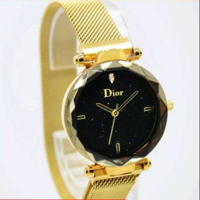 Jam tangan wanita magnet pasir dior murah