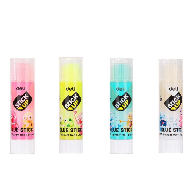 

Glue Stick 4 Colour 8 g EA20700 Deli Lem Kertas Cair