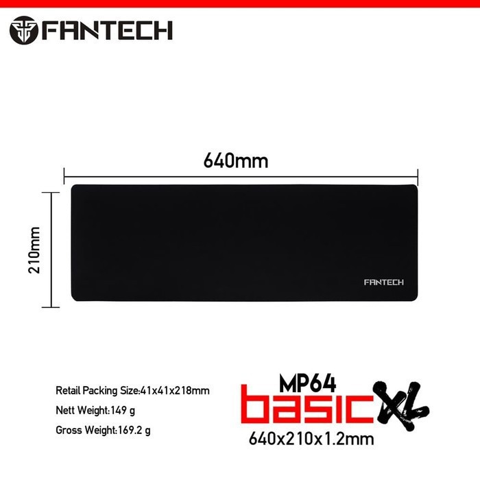 Fantech Basic XL MP64 Mousepad (640x210x2mm)