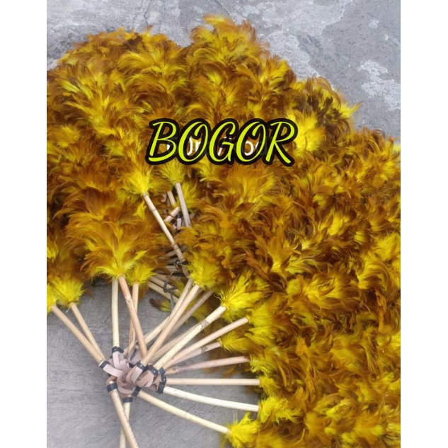 kemoceng bulu ayam pembersih debu