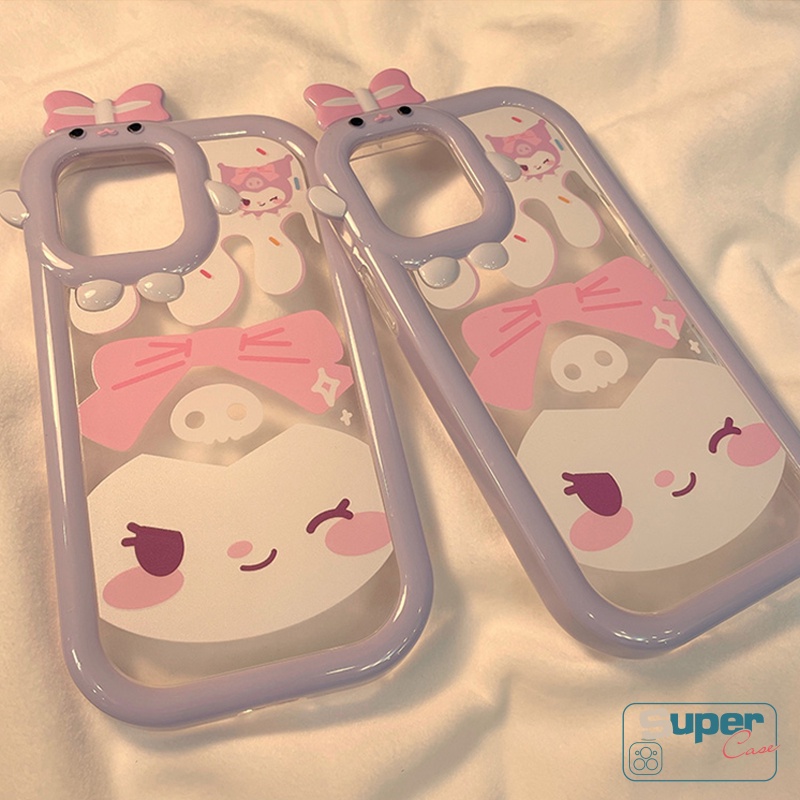 Case Samsung A04 A14 A12 A13 A23 A04E A53 A03 A32 A22 A04s A52 A73 A02s A50 A03s A51 A52s A50s A21s A71 A1133 M12 M22 Lensa Monster Kartun Kulomi Anti Pecah Lembut TPU Penutup Belakang