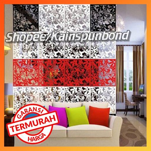 Sekat Ruangan, Penyekat Ruang, Pembatas ruangan Dekorasi / Sekat Ruangan Minimalis PUTIH