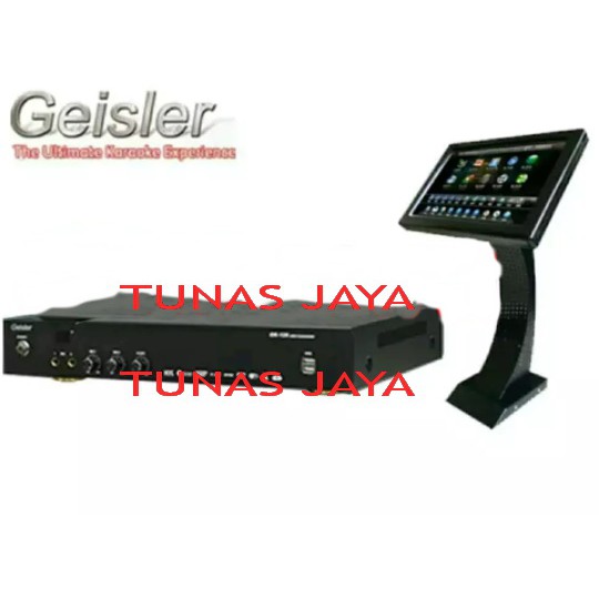 Paket DVD Karaoke Geisler OK 200 Dan Layar Touch Screen 19 Inch