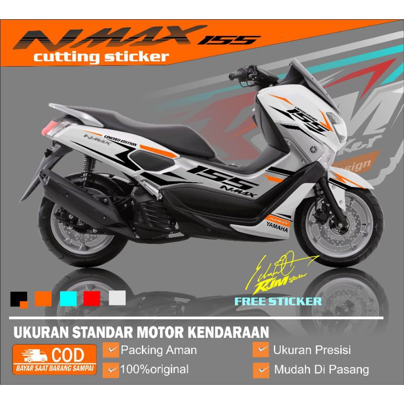 cutting sticker nmax cuting stiker nmax cutting stiker motor nmax