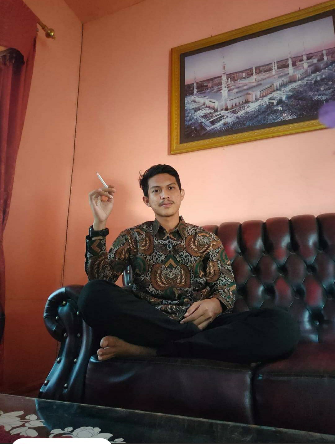 Batik Pria Galing Irso Full Furing Katun Halus Ori Solo