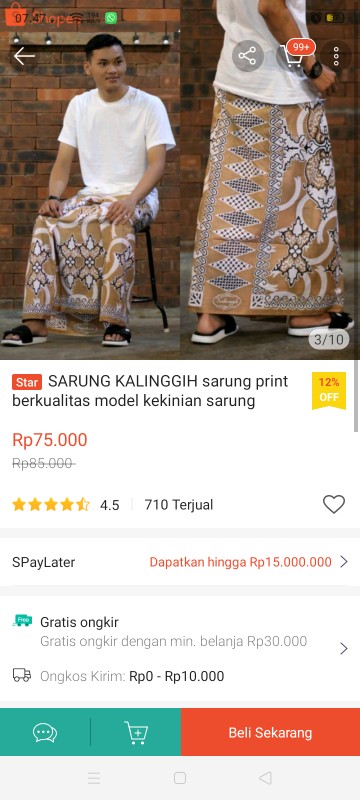 Adn Store Sarung Batik Printing Model Kekinian Sarung Batik Berkualitas Sarung Batik Pekalongan