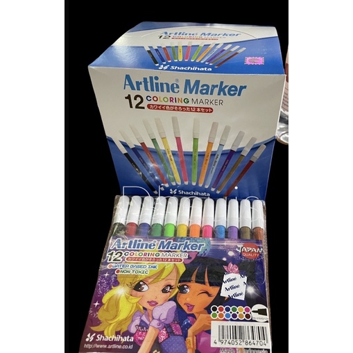 

spidol warna warni 12pcs artline