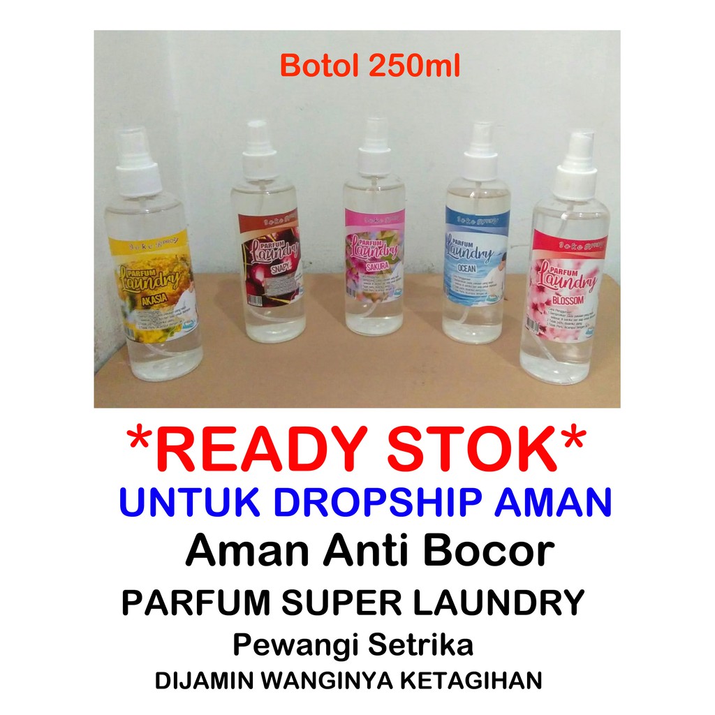 PARFUM SPRAY LAUNDRY 250ML BUDGET (JERNIH ANTI APEK)