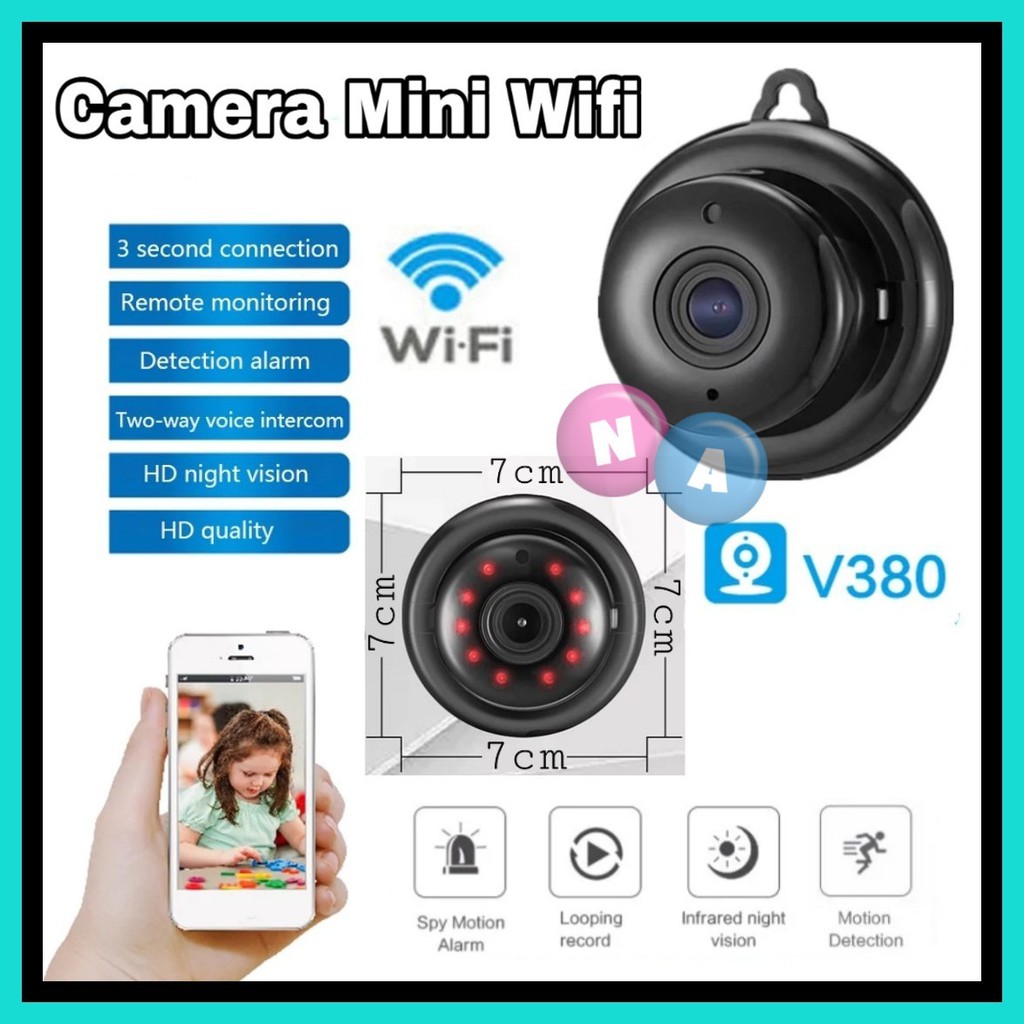 Kamera Pengintai Mini Wifi - Ip Camera Mini Wifi CW1