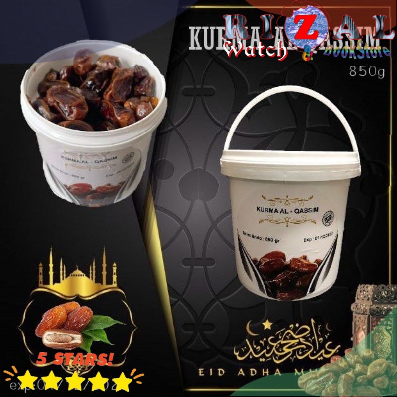 

Terlaris!! Kurma EMBER Al-Qassim 850 GR sukari ember Premium Saudi Ruthob