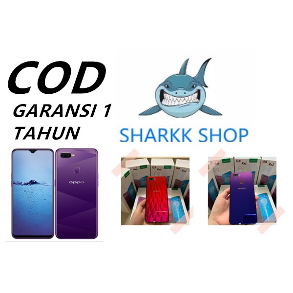 OPPO F9 RAM 4/64GB GARANSI 1 TAHUN - Merah | Shopee Indonesia