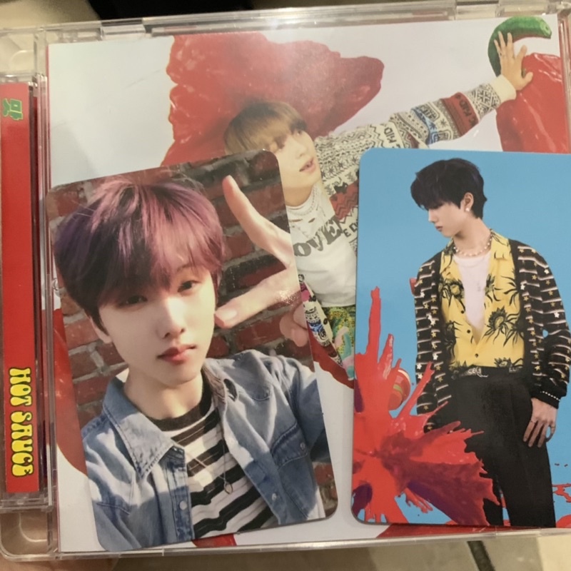 Album NCT Dream Hot sauce Jewel Case Haechan Jisung Ar Clip PC
