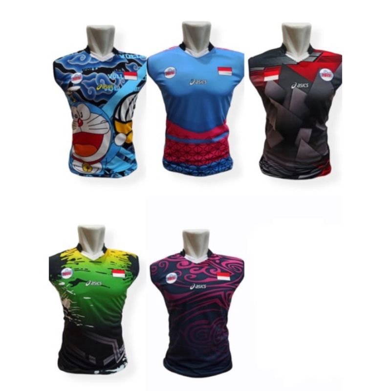 BAJU VOLLY FULL PRINTING / KAOS VOLI PROLIGA / LEKBONG VOLI MURAH