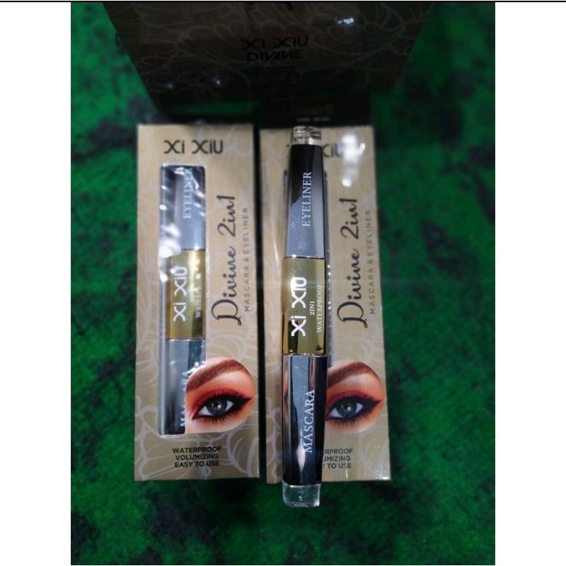 Xi Xiu Divine Mascara &amp; Eyeliner 2in1 BPOM