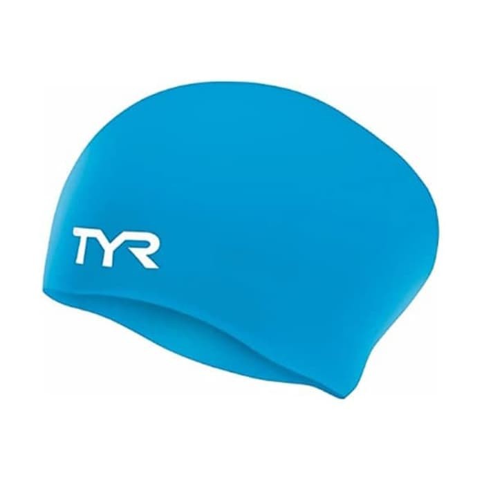 TYR Long Hair Silicone Swim Cap