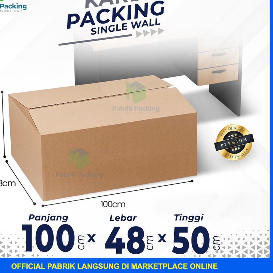 

Jangan Ragu Order Kardus Packing Rusfet / Box Kemasan Kraft Ukuran Sangat Besar Kokoh & Kuat FG5!!