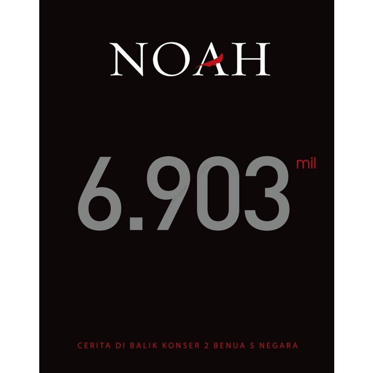 Buku Noah: 6.903 Mil