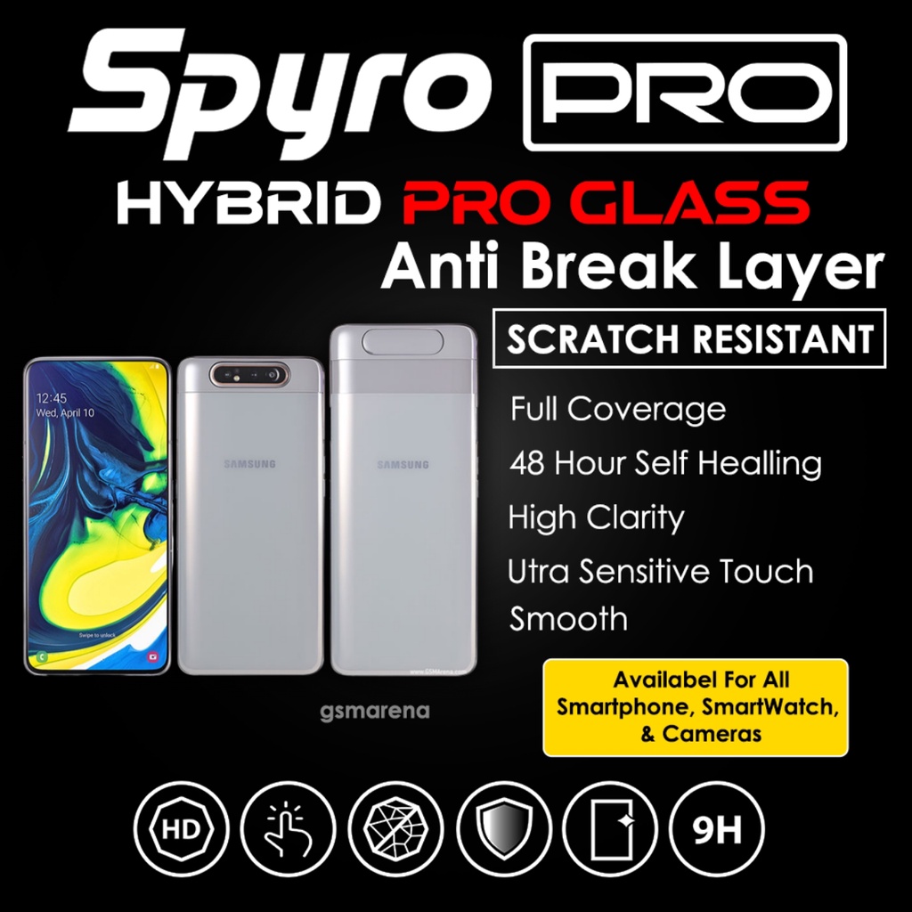 PREMIUM HYDROGEL SAMSUNG A80 A70 A50 A30 A20 ANTI GORES FULL SCREEN