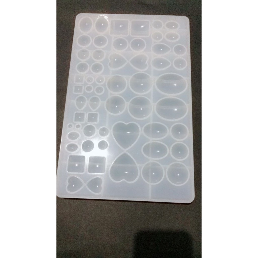 Done handymade mold resin cetakan clay cetakan resin mold lebar xl mold cabochon