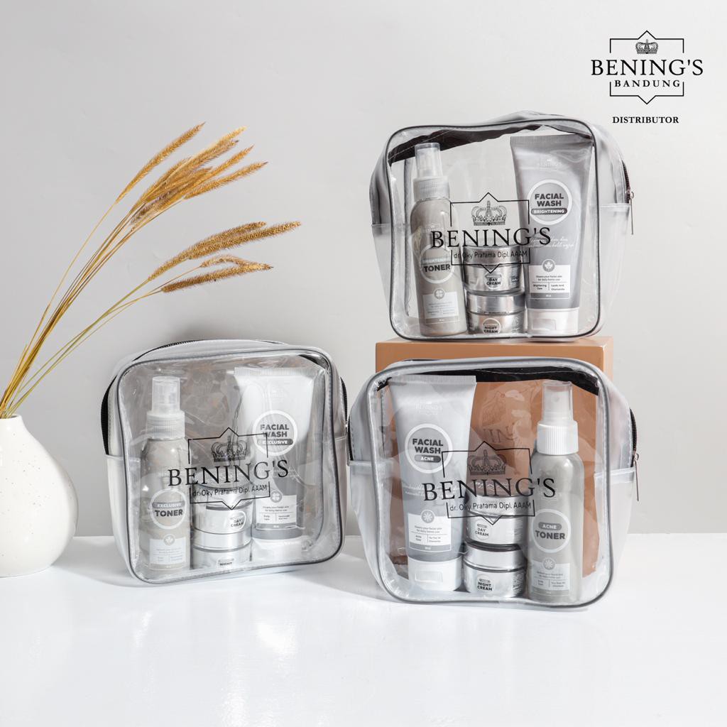 BENINGS SKINCARE by dr Oky NEWBIE 3 PAKET | Benings clinic by dr.okky | Join mitra Skincare Bening