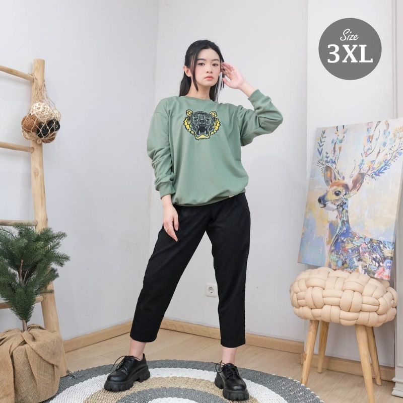 sweater wanita import size jumbo