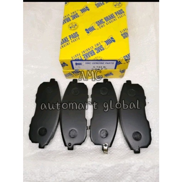 brake pad kampas rem depan suzuki xover sx4 set 4pc s-742