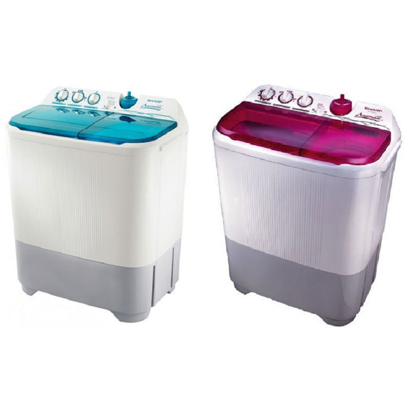 Sharp Mesin Cuci Twin Tub ES-T95CR Pink