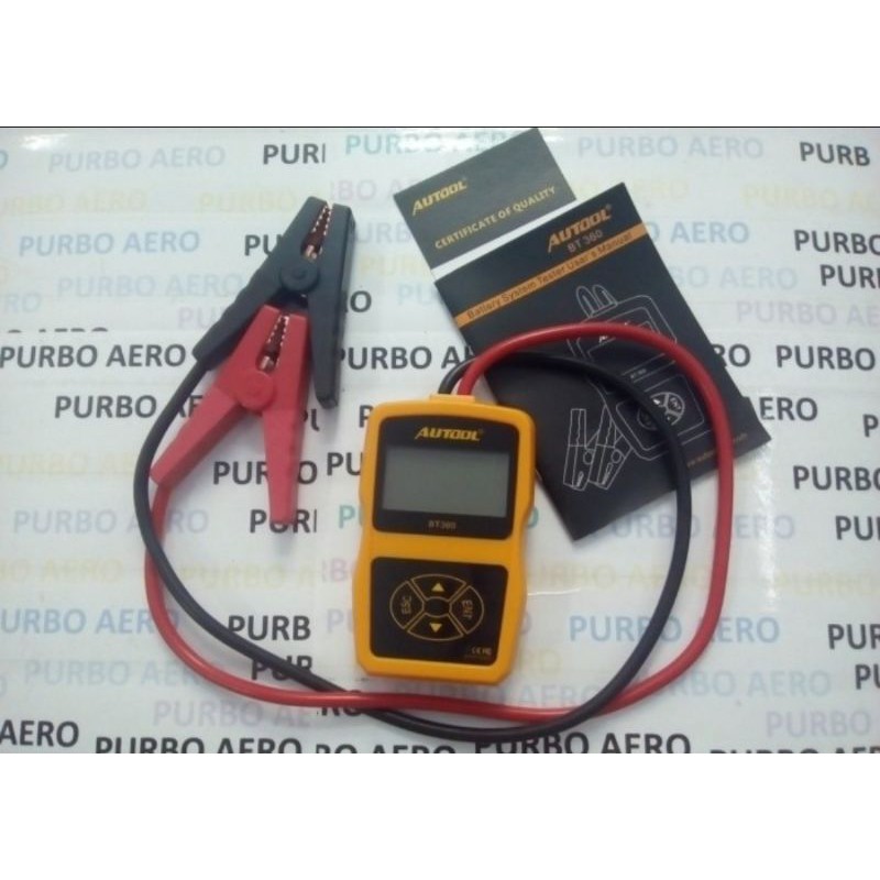 AUTOOL BT360 BT-360 Tester Baterai aki 12v 20000CCA