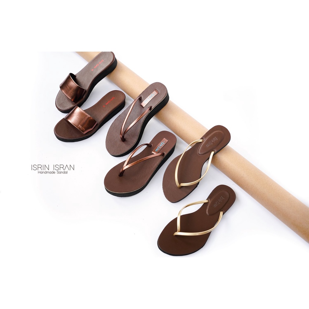 ISRIN ISRAN ORIGINAL Sendal Jepit Wanita Sandal Teplek Terbaru Sendal Wanita Kekinian