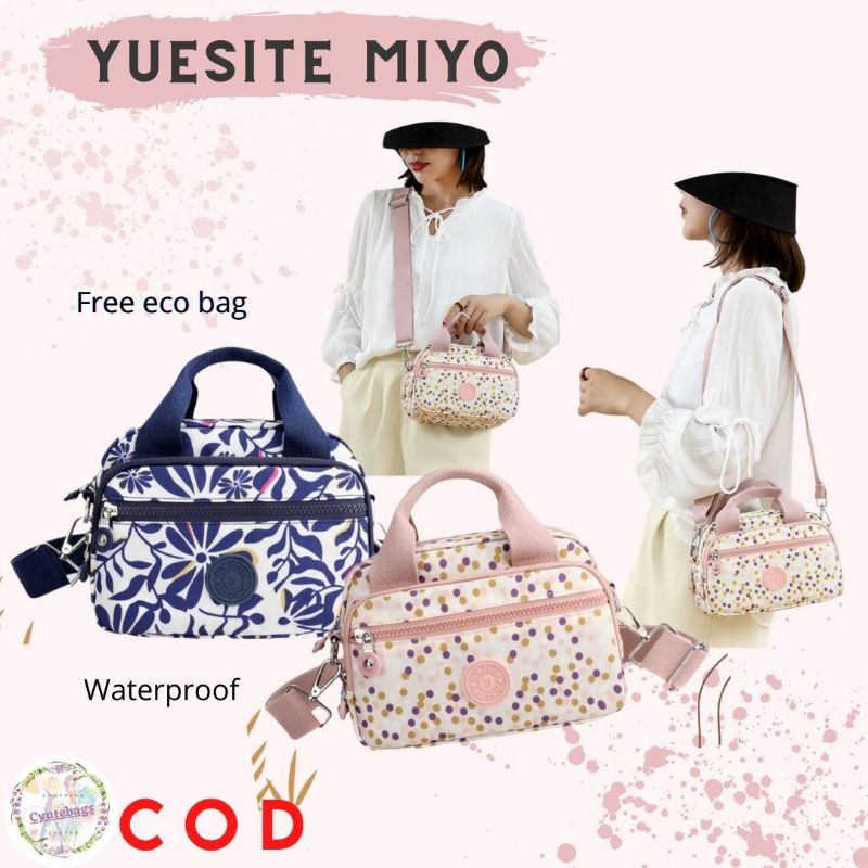 TAS SELEMPANG WANITA SMALL YUESITE MIYO ORIGINAL SLING BAG CYUTEBAGS