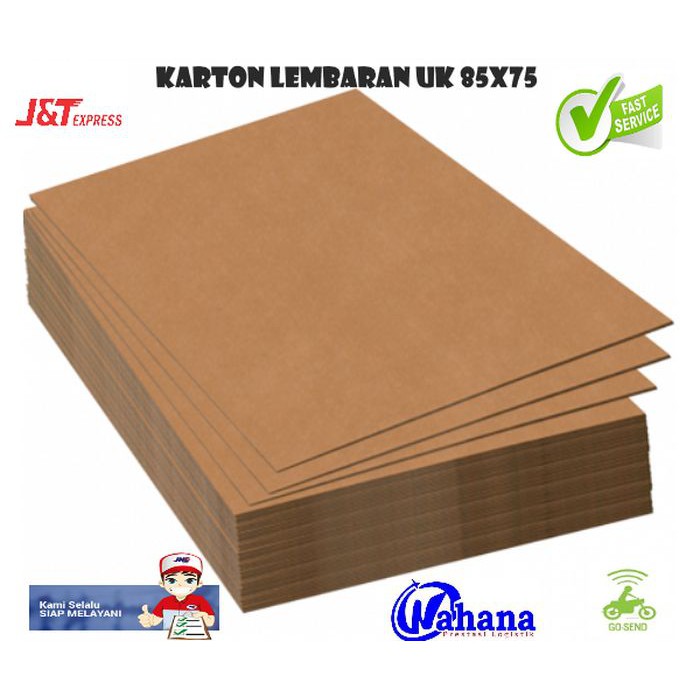 

Promo KARDUS BOX KARTON LEMBARAN 85X75 SINGLE WALL POLOS BARU Terlaris