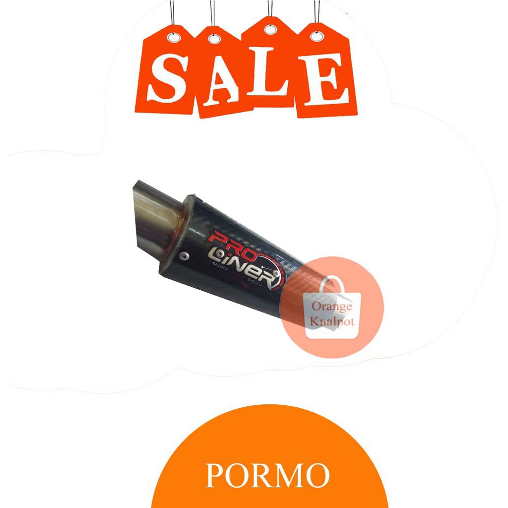 KNALPOT RACING PRO LINER carbon SLINCER ONLY