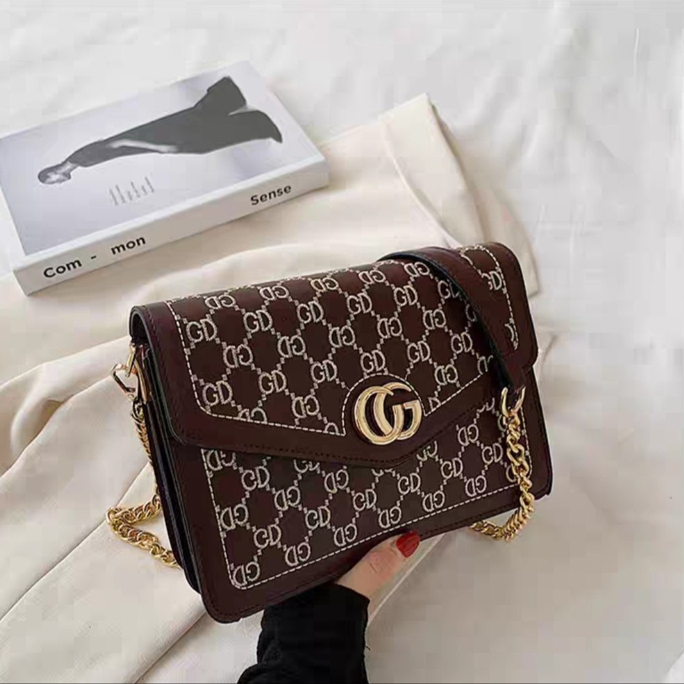 CR 7442 BQ 3096 RISCE TAS SELEMPANG IMPORT WANITA CEWEK PEREMPUAN JAKARTA BATAM