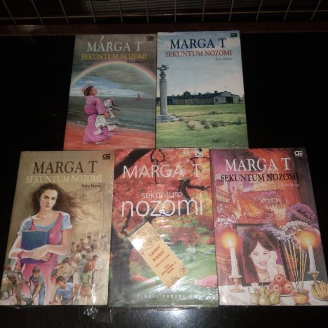 Novel Fullset Segel Marga T - Sekuntum Nozomi