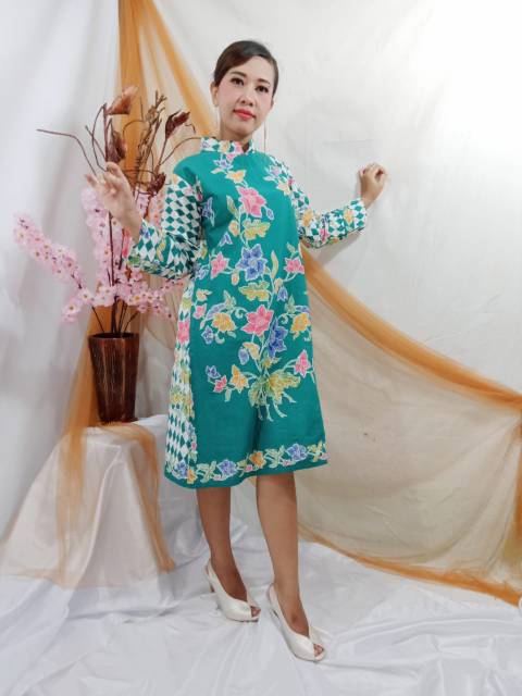 Dress Batik Encim | Baju Batik Wanita Best Seller