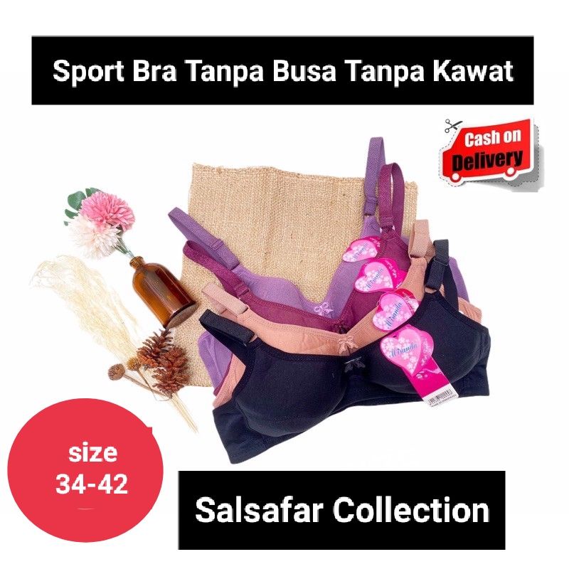 Sport Bra Tanpa Kawat