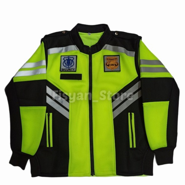 Jaket/Rompi Security | Jaket/Rompi Polisi Double Mesh Multifungsi