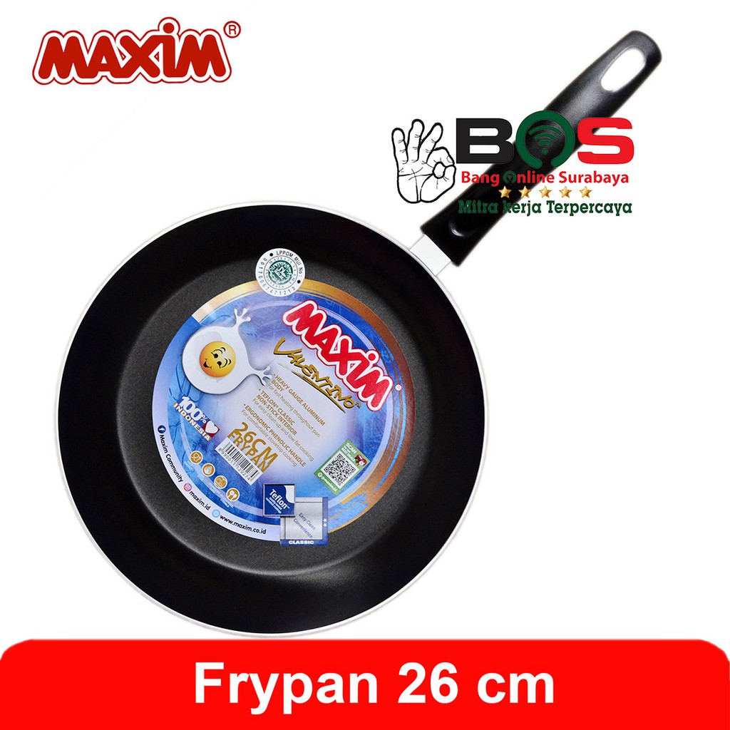 Frypan Teflon Wajan Maxim Anti Lengket Wajan Panci Penggorengan Teflon 26 CM